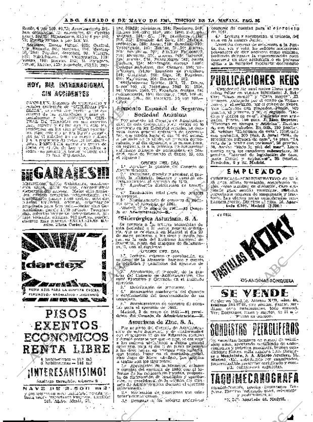ABC MADRID 06-05-1961 página 54