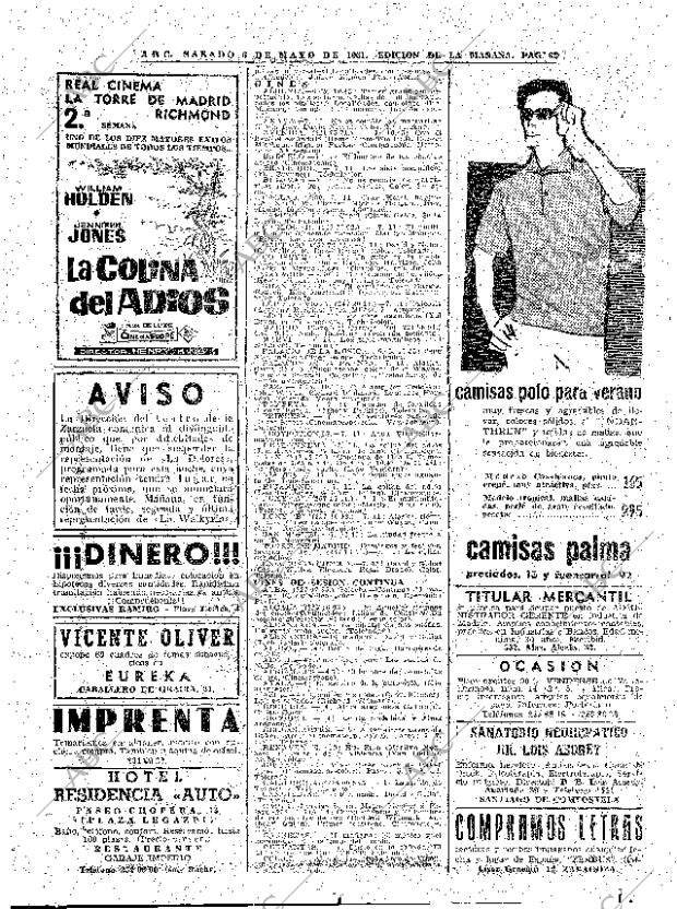 ABC MADRID 06-05-1961 página 62