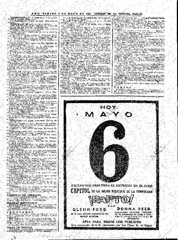 ABC MADRID 06-05-1961 página 63
