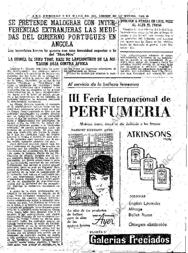 ABC MADRID 07-05-1961 página 85
