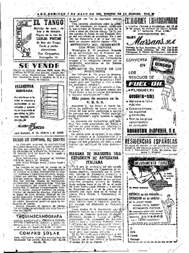 ABC MADRID 07-05-1961 página 88