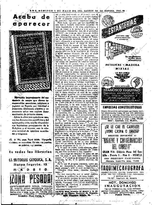 ABC MADRID 07-05-1961 página 90