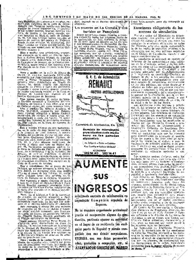 ABC MADRID 07-05-1961 página 92