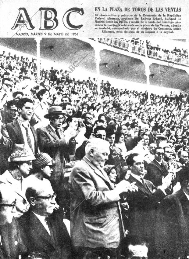 ABC MADRID 09-05-1961 página 1