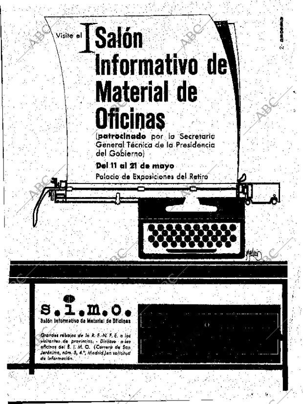 ABC MADRID 09-05-1961 página 10