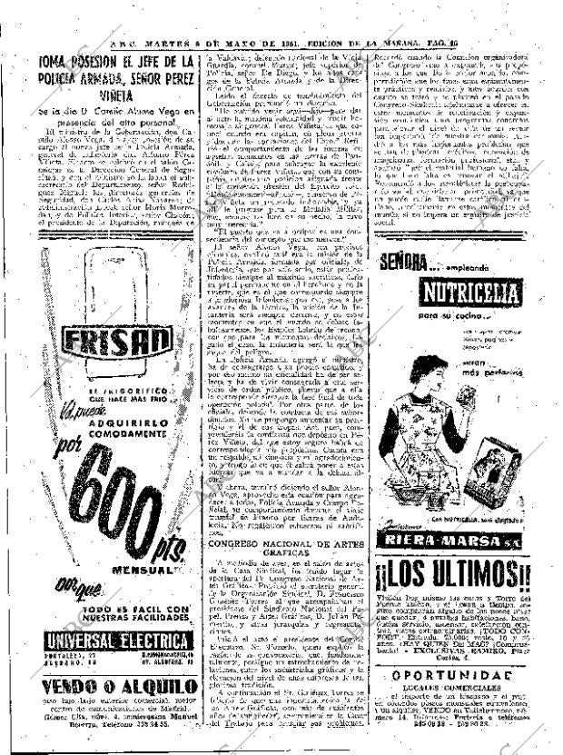 ABC MADRID 09-05-1961 página 46