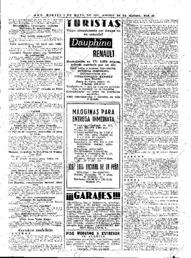 ABC MADRID 09-05-1961 página 62