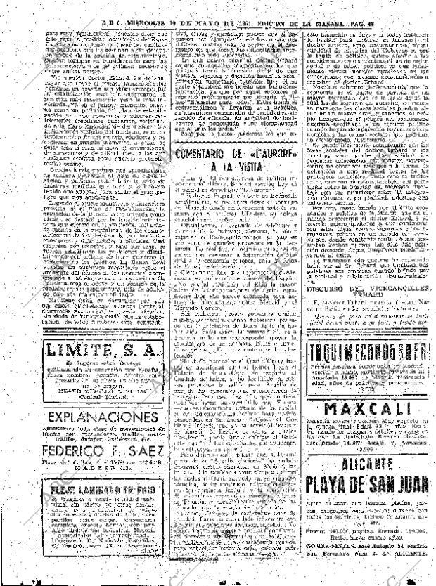 ABC MADRID 10-05-1961 página 48