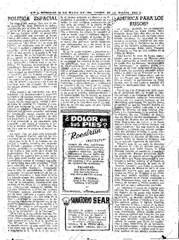 ABC MADRID 10-05-1961 página 51