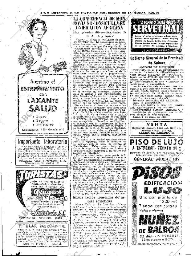 ABC MADRID 10-05-1961 página 52