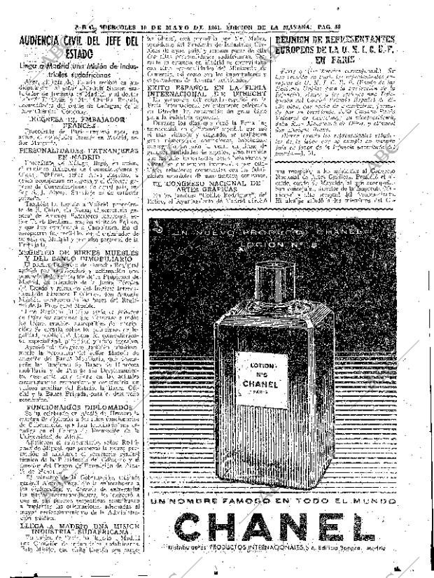 ABC MADRID 10-05-1961 página 59