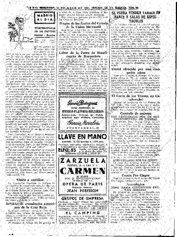 ABC MADRID 10-05-1961 página 69