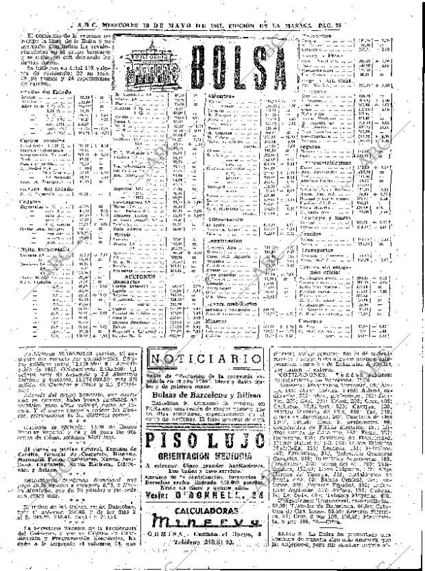 ABC MADRID 10-05-1961 página 75