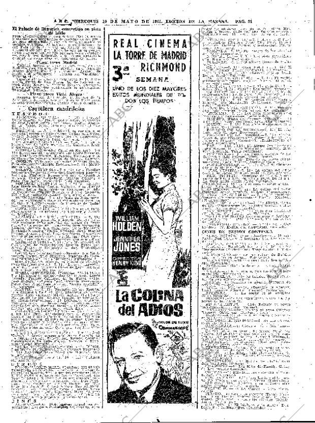 ABC MADRID 10-05-1961 página 81