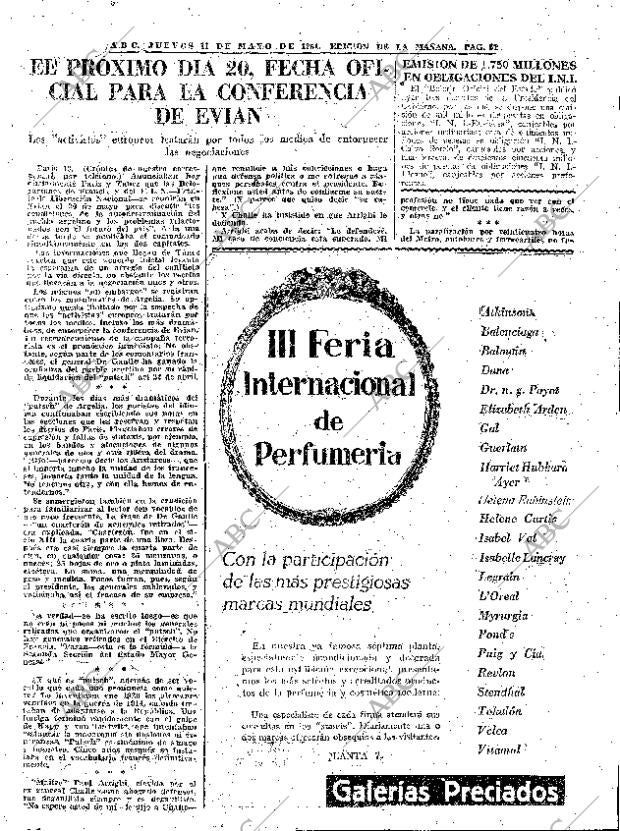 ABC MADRID 11-05-1961 página 51