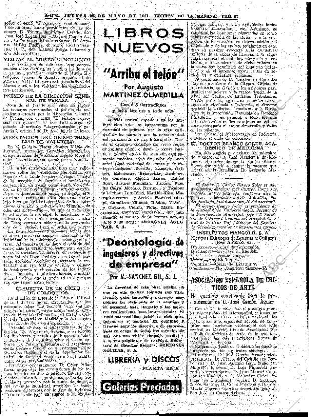 ABC MADRID 11-05-1961 página 63