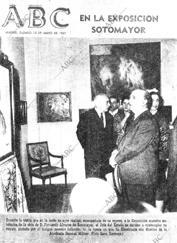 ABC MADRID 13-05-1961 página 1
