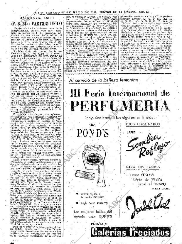ABC MADRID 13-05-1961 página 55