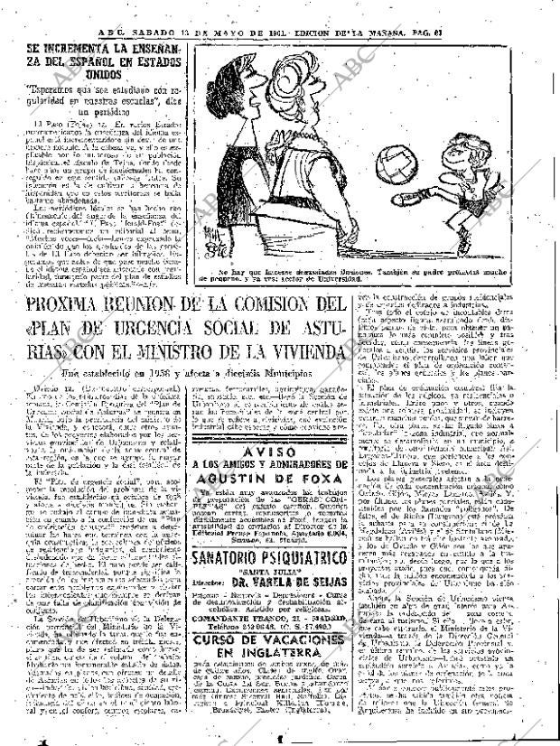 ABC MADRID 13-05-1961 página 67