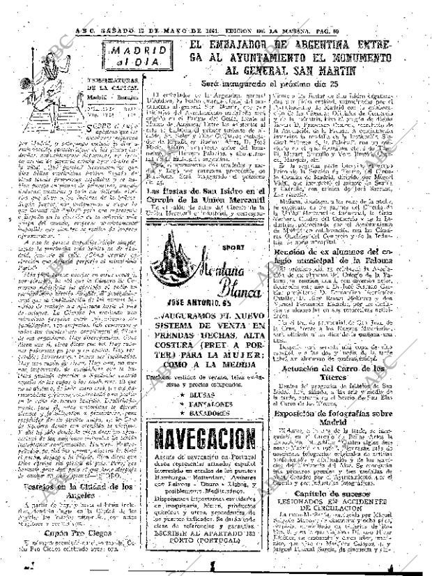 ABC MADRID 13-05-1961 página 69