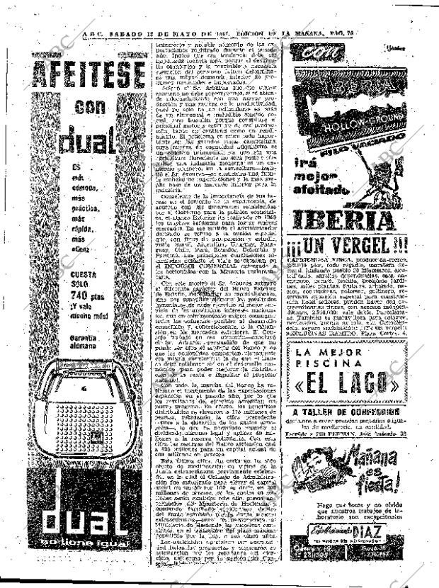 ABC MADRID 13-05-1961 página 76