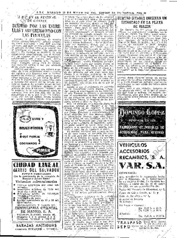 ABC MADRID 13-05-1961 página 80