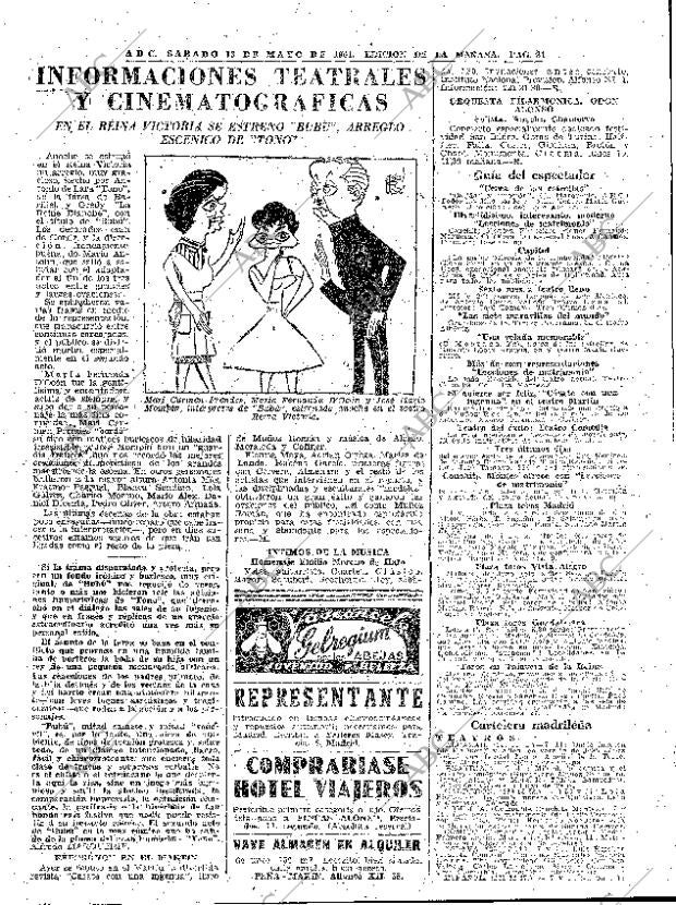 ABC MADRID 13-05-1961 página 81