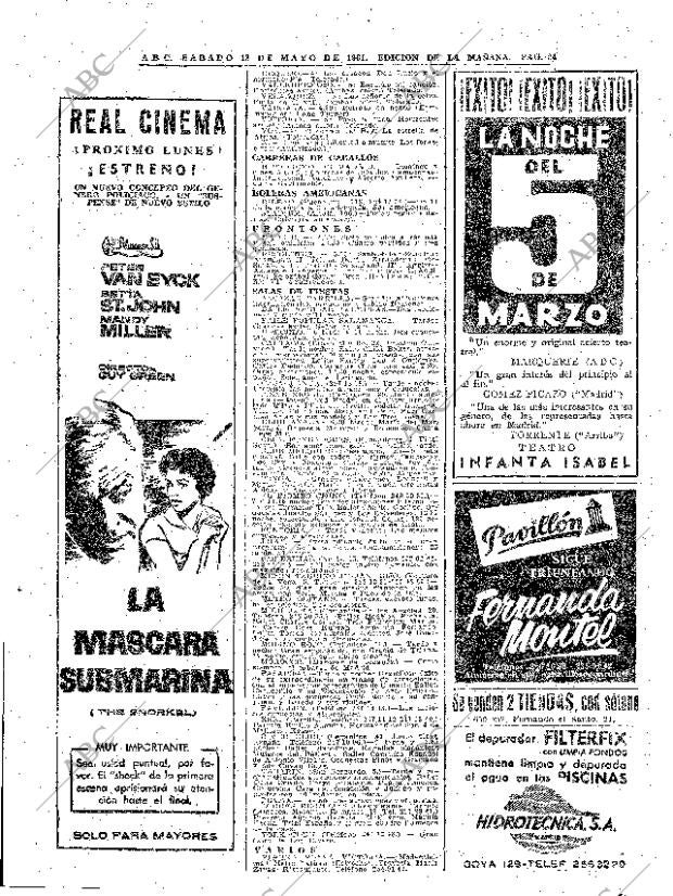 ABC MADRID 13-05-1961 página 84