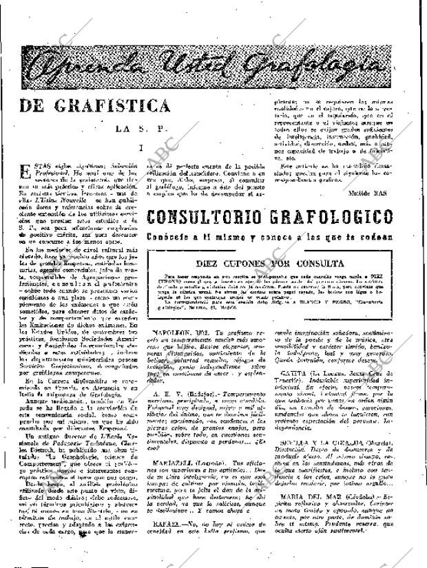 BLANCO Y NEGRO MADRID 13-05-1961 página 110