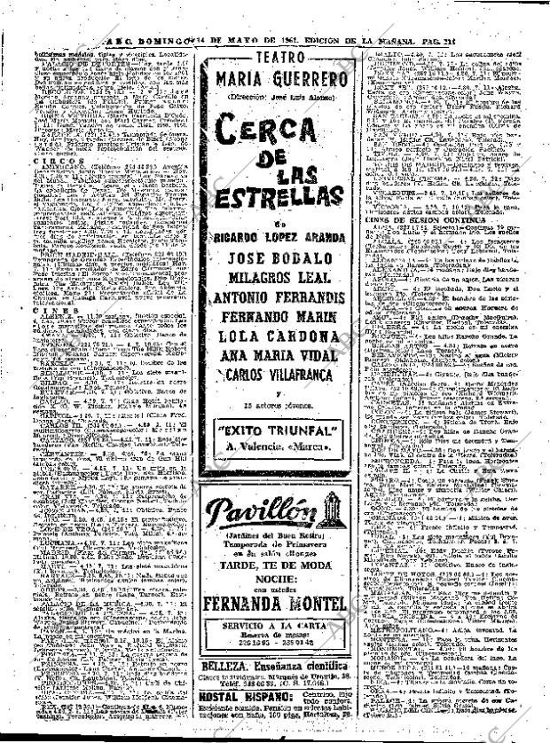 ABC MADRID 14-05-1961 página 114