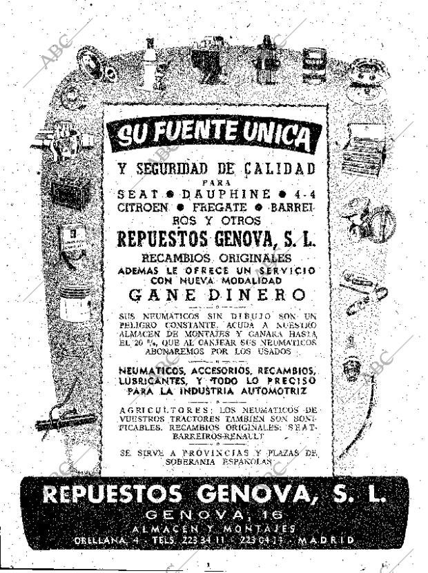 ABC MADRID 14-05-1961 página 32