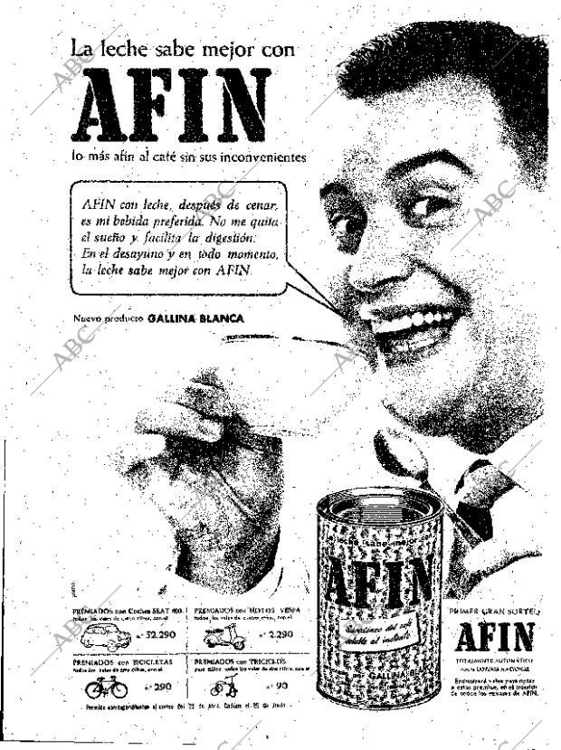 ABC MADRID 14-05-1961 página 54