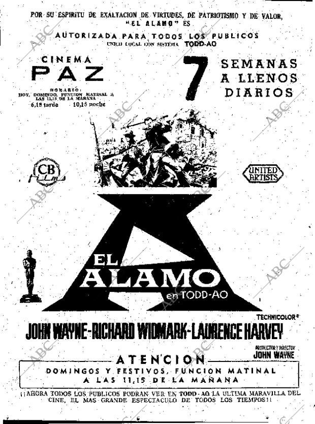 ABC MADRID 14-05-1961 página 60
