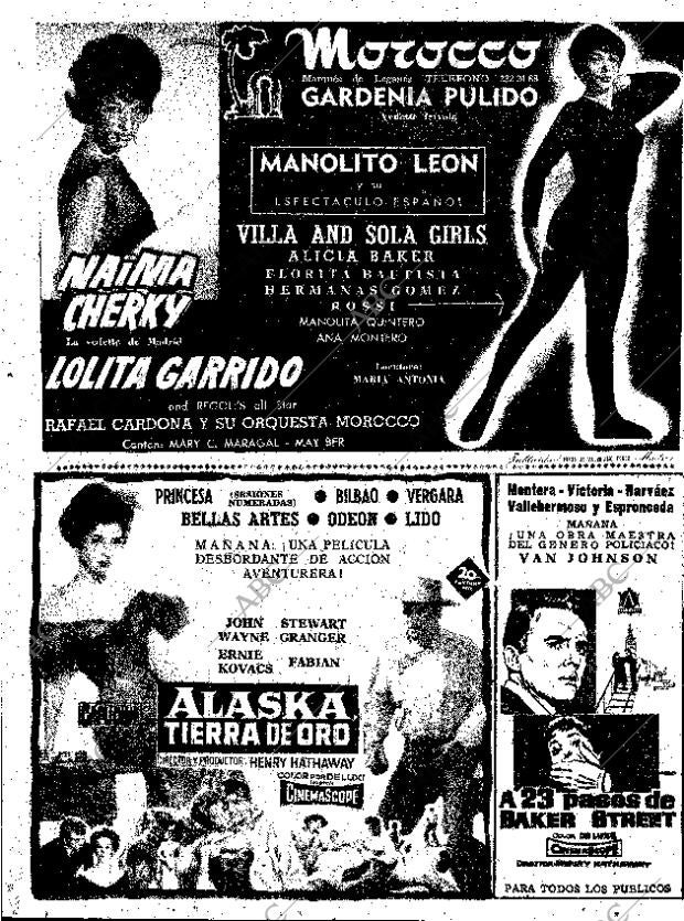 ABC MADRID 14-05-1961 página 62