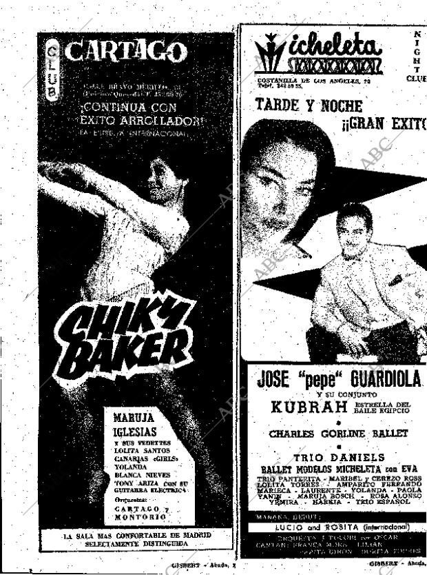 ABC MADRID 14-05-1961 página 66