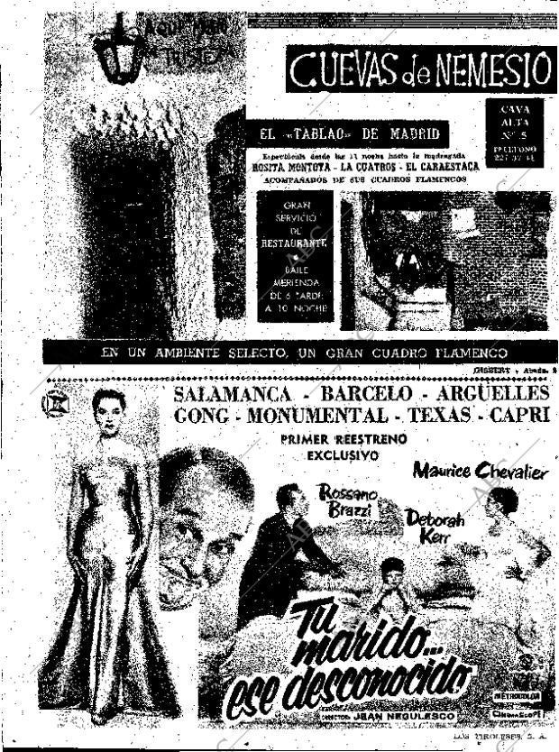 ABC MADRID 14-05-1961 página 70