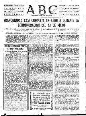 ABC MADRID 14-05-1961 página 79