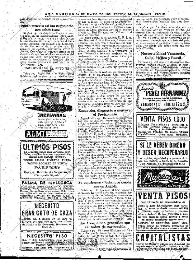 ABC MADRID 14-05-1961 página 82