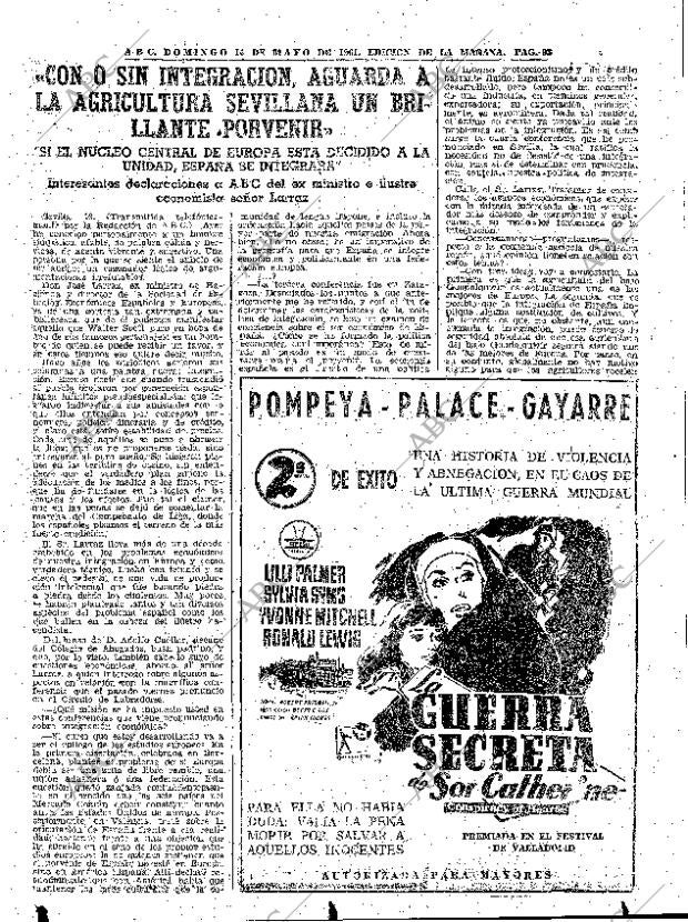 ABC MADRID 14-05-1961 página 93