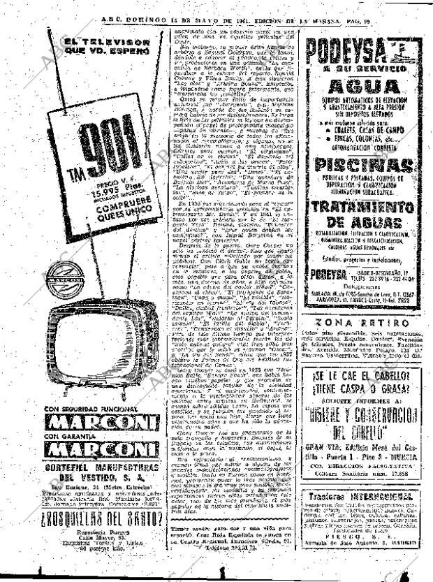 ABC MADRID 14-05-1961 página 96