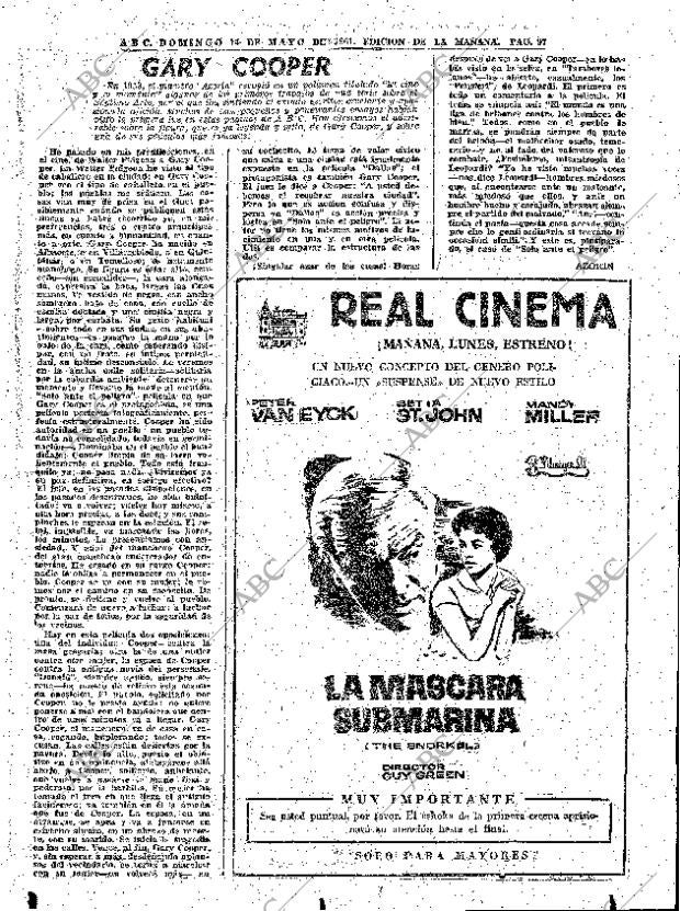 ABC MADRID 14-05-1961 página 97
