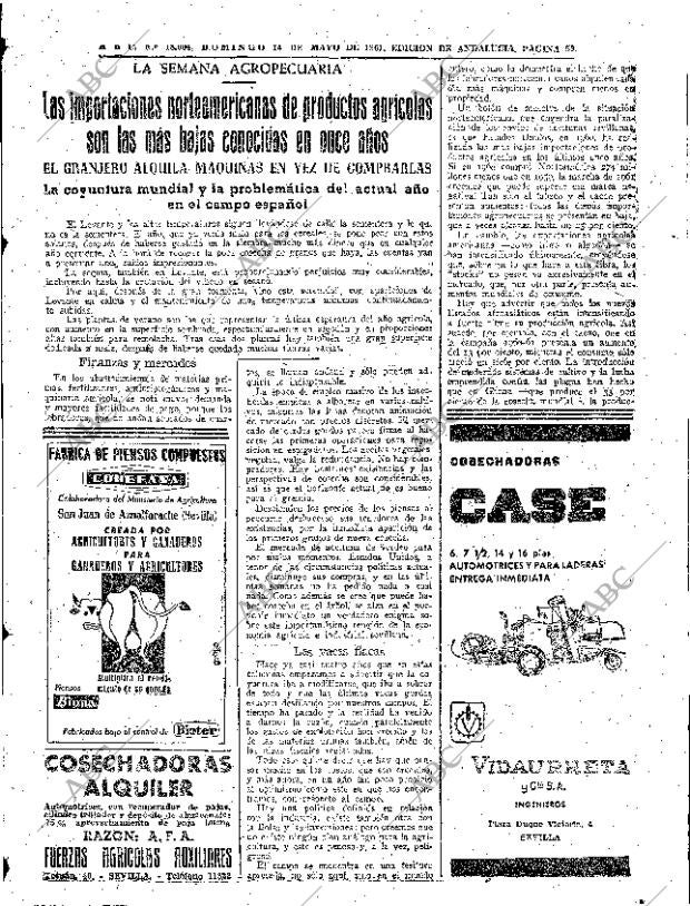 ABC SEVILLA 14-05-1961 página 59
