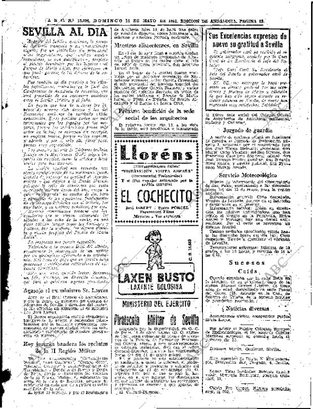 ABC SEVILLA 14-05-1961 página 63