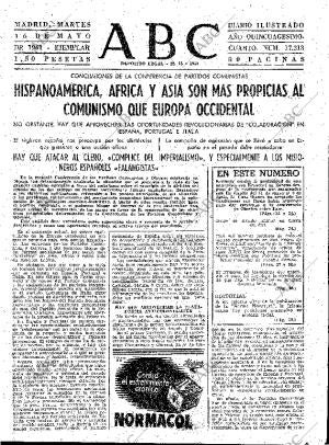 ABC MADRID 16-05-1961 página 31