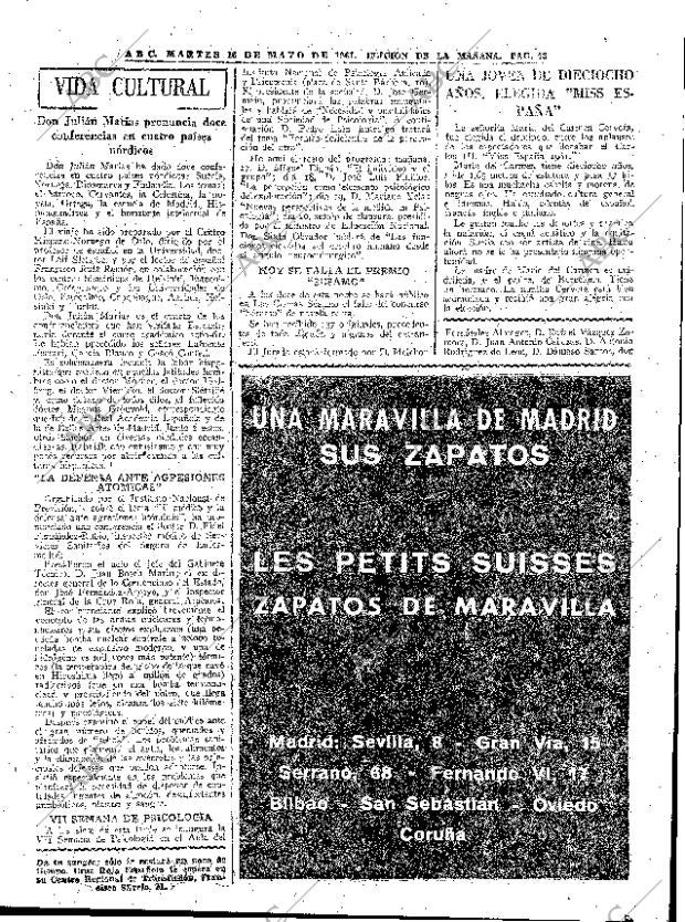 ABC MADRID 16-05-1961 página 43