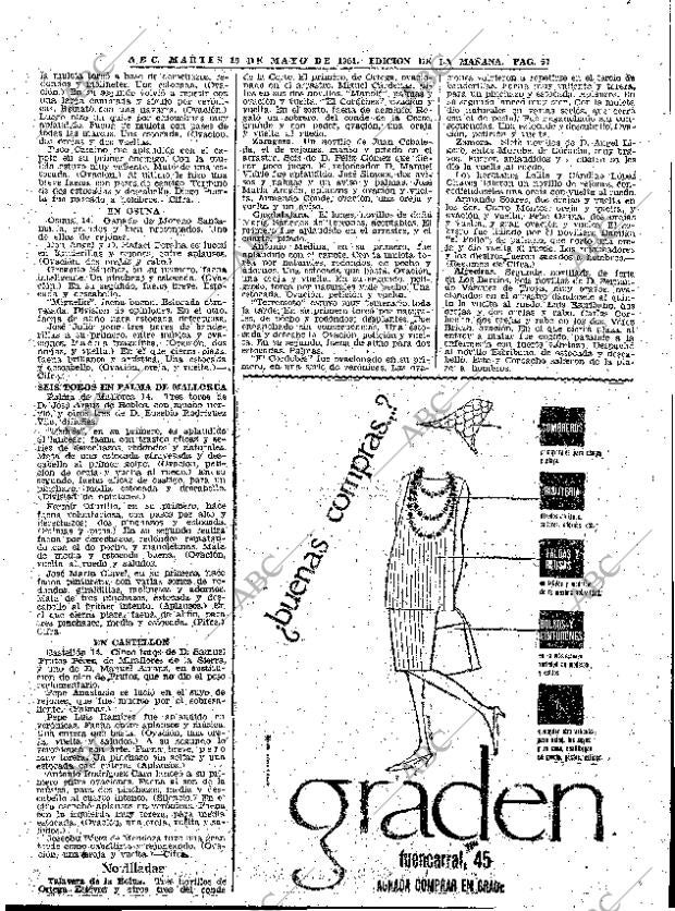 ABC MADRID 16-05-1961 página 57
