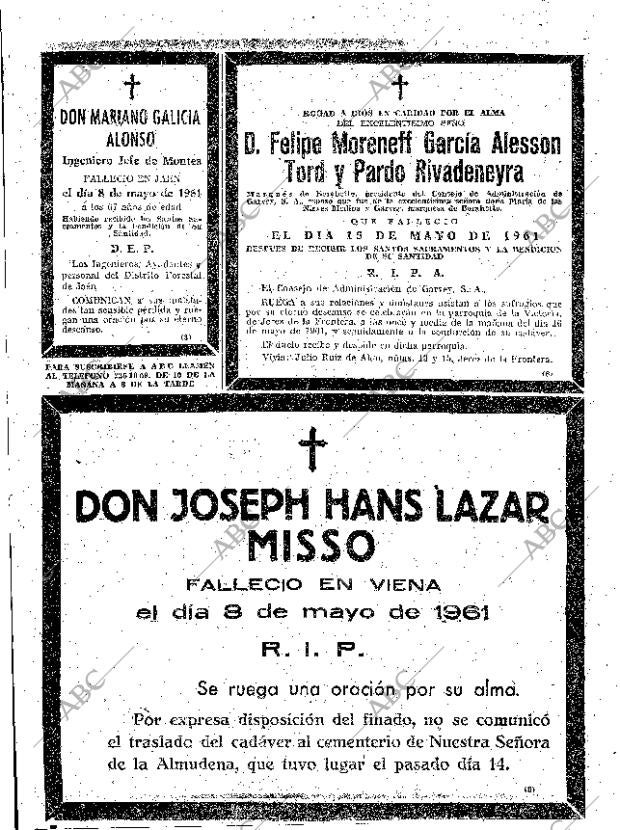 ABC MADRID 16-05-1961 página 76