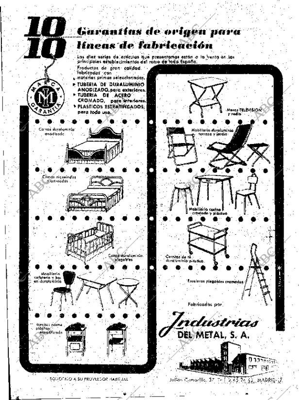 ABC MADRID 17-05-1961 página 14