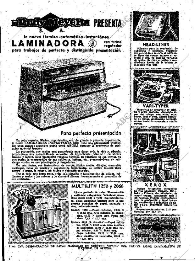 ABC MADRID 17-05-1961 página 28