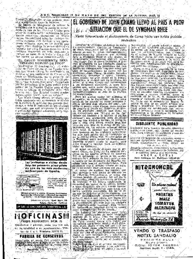 ABC MADRID 17-05-1961 página 32